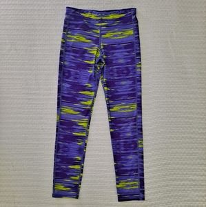Old Navy Purple and Green Leggings
